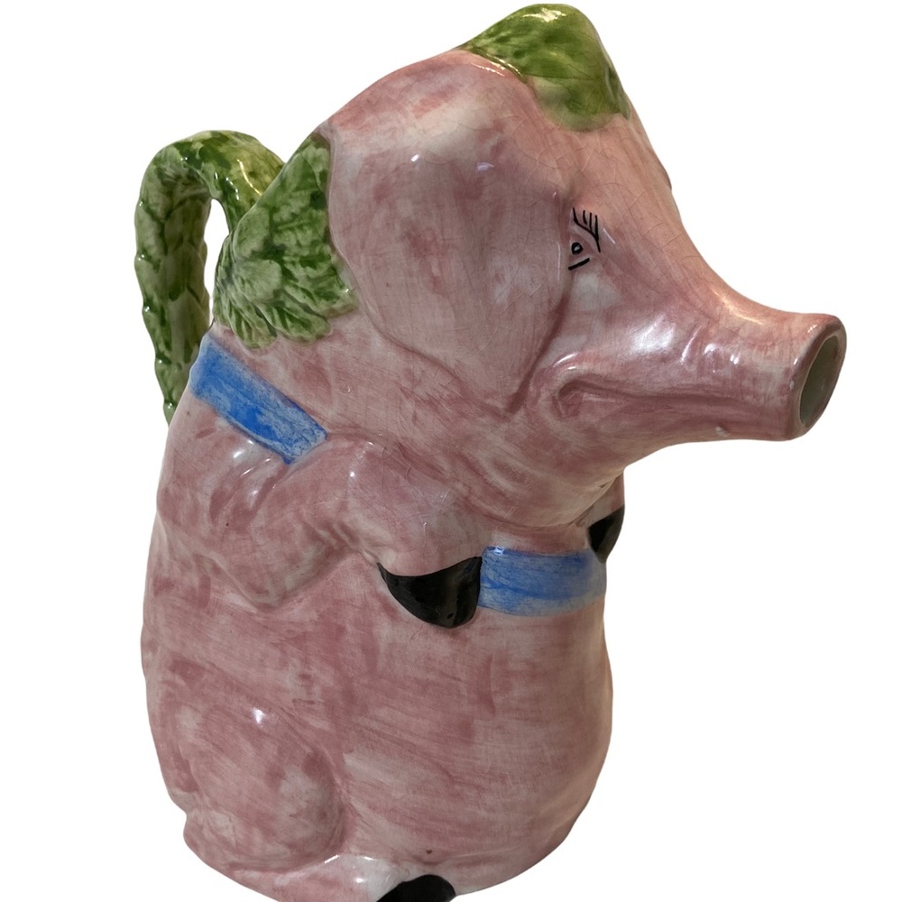 Vintage Italian Monk Pig Pitcher